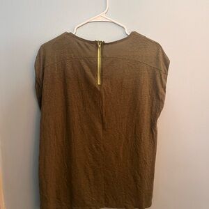 Olive Green Women's Top